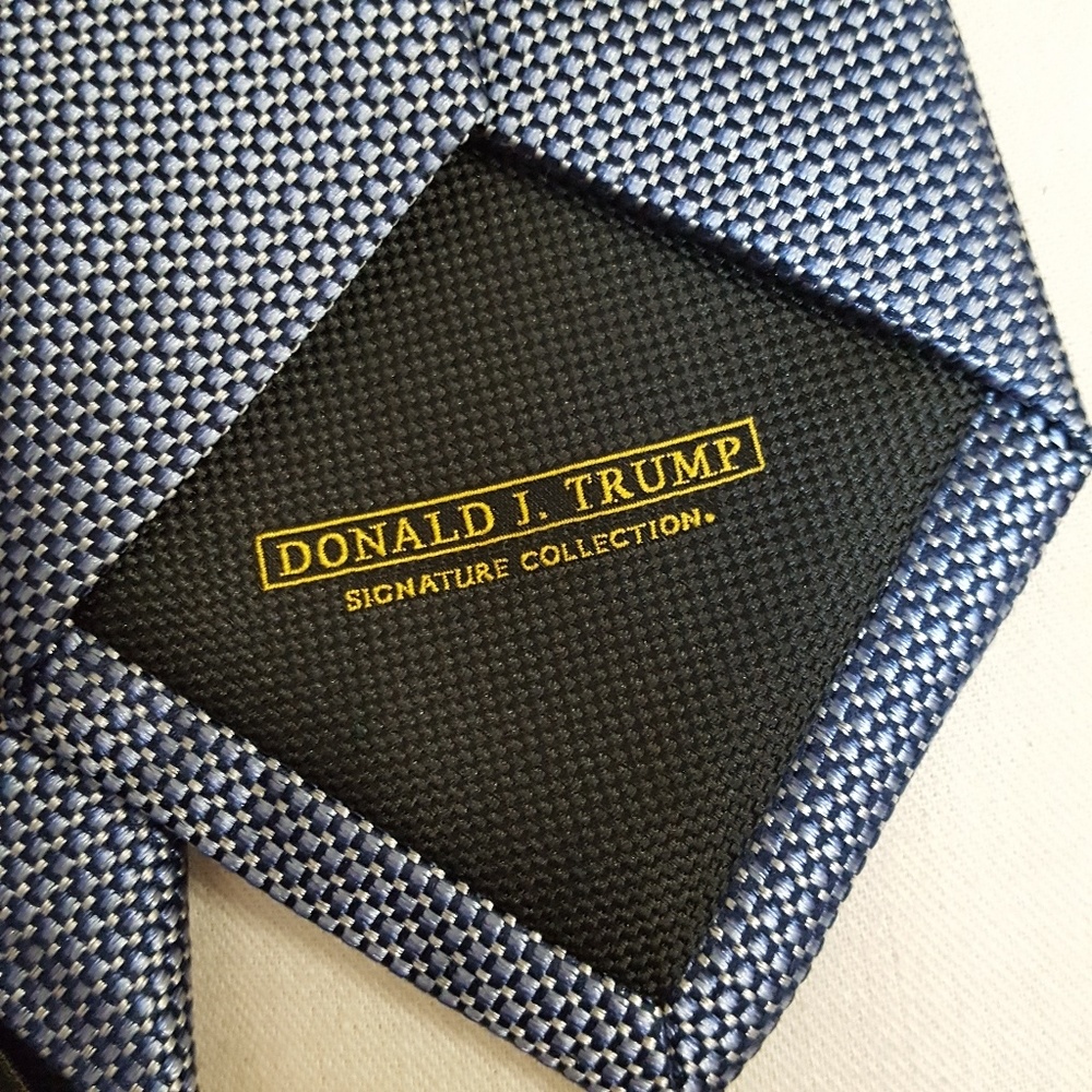 Donald J Trump Signature Collection Blue Neck Tie